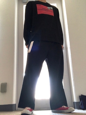 「H&M（エイチ・アンド・エム）のアイテム（その他トップス）」を使った、M/Sさん（メンズ・178cm）の春コーディネート
