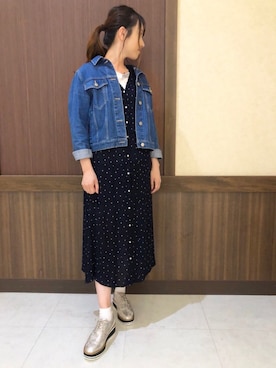 WA浜松市野店さん(レディース・163cm)の秋コーディネート