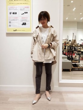 「オリエンタルトラフィック」｜WA浜松市野店さん（レディース・163cm）の春コーディネート