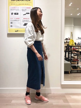 「ルコック」｜WA浜松市野店さん（レディース・163cm）の春コーディネート