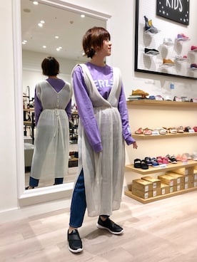「ルコック」｜WA浜松市野店さん（レディース・163cm）の春コーディネート