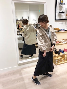 「ルコック」｜WA浜松市野店さん（レディース・163cm）の春コーディネート