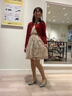「オリエンタルトラフィック」｜WA浜松市野店さん（レディース・163cm）の春コーディネート