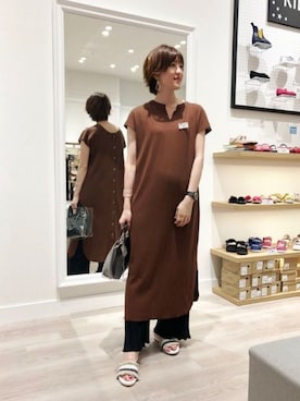 WA浜松市野店さん（レディース・163cm）の夏コーディネート