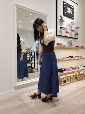 WA浜松市野店さん（レディース・163cm）の夏コーディネート