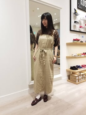 WA浜松市野店さん（レディース・163cm）の秋コーディネート