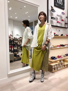 「ピスタチオ」｜WA浜松市野店さん（レディース・163cm）の秋コーディネート