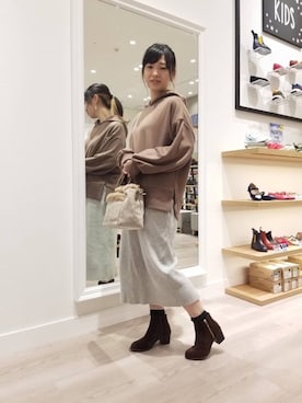 WA浜松市野店さん(レディース・163cm)の秋コーディネート