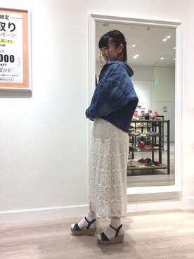 「1202」｜WA浜松市野店さん（レディース・163cm）の春コーディネート