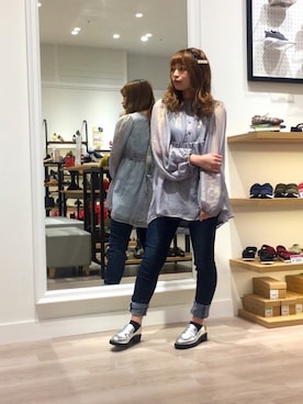 WA浜松市野店さん（レディース・163cm）の秋コーディネート