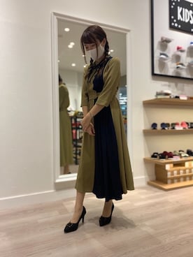 WA浜松市野店さん(レディース・163cm)の秋コーディネート
