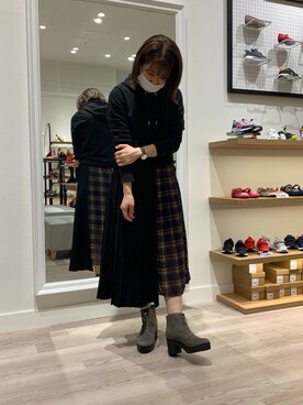 「オリエンタルトラフィック(ORiental TRaffic)」｜WA浜松市野店さん（レディース・163cm）の秋コーディネート