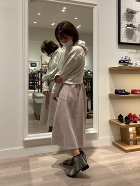 「オリエンタルトラフィック(ORiental TRaffic)」｜WA浜松市野店さん（レディース・163cm）の秋コーディネート