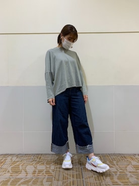 「3706」｜WA浜松市野店さん（レディース・163cm）の秋コーディネート