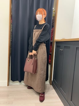 WA浜松市野店さん（レディース・163cm）の秋コーディネート