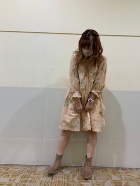 「オリエンタルトラフィック(ORiental TRaffic)」｜WA浜松市野店さん（レディース・163cm）の秋コーディネート