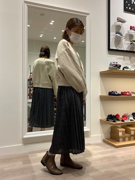 WA浜松市野店さん(レディース・163cm)の秋コーディネート