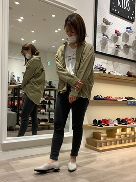 WA浜松市野店さん（レディース・163cm）の秋コーディネート