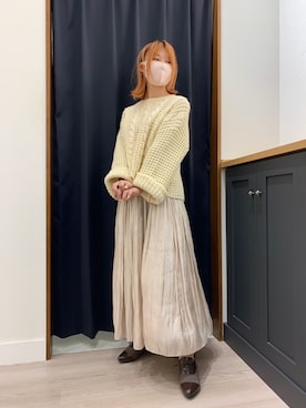 WA浜松市野店さん(レディース・163cm)の秋コーディネート