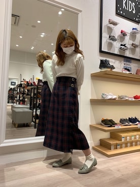 「オリエンタルトラフィック(ORiental TRaffic)」｜WA浜松市野店さん（レディース・163cm）の冬コーディネート