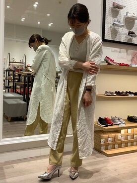WA浜松市野店さん（レディース・163cm）の春コーディネート