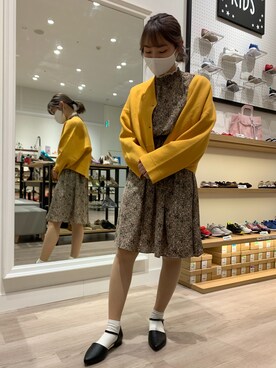 WA浜松市野店さん（レディース・163cm）の春コーディネート