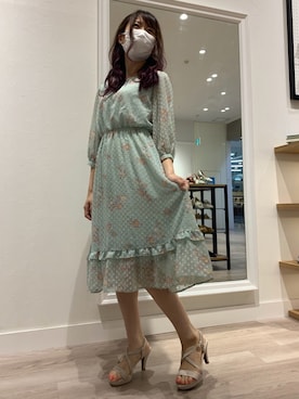 WA浜松市野店さん(レディース・163cm)の春コーディネート