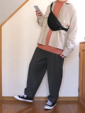 ひでさん（メンズ・170cm）の春コーディネート