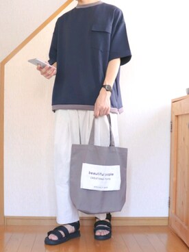 ひでさん（メンズ・170cm）の夏コーディネート