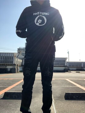 「いいね、save、フォローお願いします🤑」｜hiro(⁎⁍̴̆Ɛ⁍̴̆⁎)さん（メンズ・177cm）の冬コーディネート