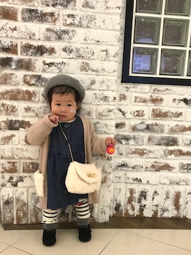 Kanon❁Rikoさん(キッズ・80cm)の秋コーディネート