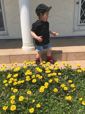 Kanon❁Rikoさん（キッズ・80cm）の春コーディネート