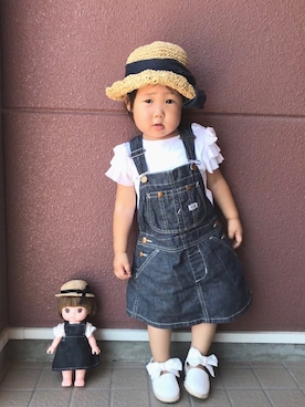 Kanon❁Rikoさん（キッズ・80cm）の夏コーディネート