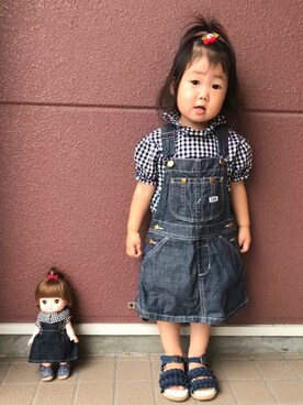Kanon❁Rikoさん（キッズ・80cm）の夏コーディネート