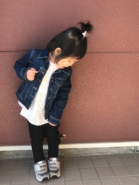 Kanon❁Rikoさん（キッズ・90cm）の春コーディネート