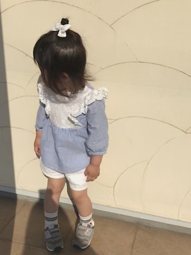 Kanon❁Rikoさん（キッズ・90cm）の春コーディネート