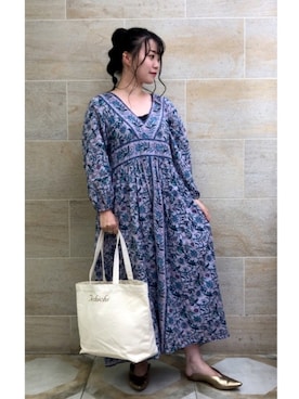 「Te chichi（テチチ）のアイテム（その他）」を使った、i  mariさん（レディース・158cm）の秋コーディネート