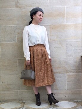 i  mariさん（レディース・158cm）の秋コーディネート