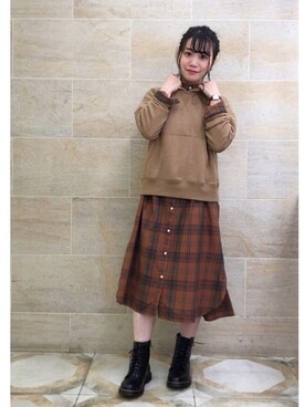 「Te chichi（テチチ）のアイテム（その他）」を使った、i  mariさん（レディース・158cm）の秋コーディネート