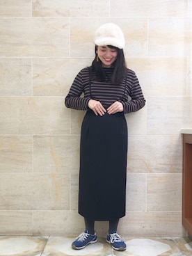 i  mariさん（レディース・158cm）の冬コーディネート