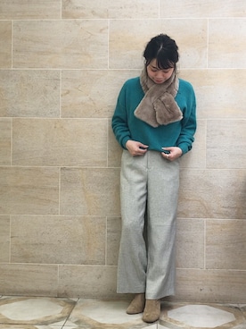 i  mariさん（レディース・158cm）の冬コーディネート