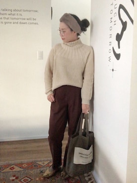 i mariさん(レディース・158cm)の冬コーディネート