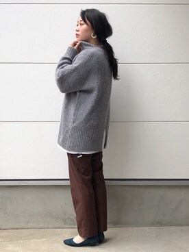 i  mariさん（レディース・158cm）の冬コーディネート