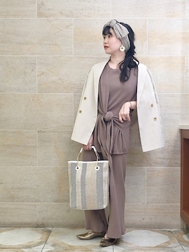 i  mariさん（レディース・158cm）の春コーディネート