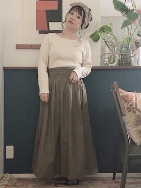 i  mariさん（レディース・158cm）の春コーディネート