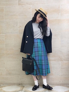 i  mariさん（レディース・158cm）の春コーディネート