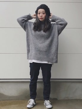 i  mariさん（レディース・158cm）の春コーディネート