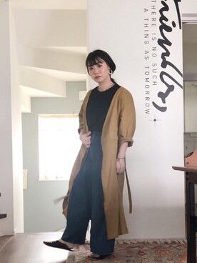 i  mariさん（レディース・158cm）の春コーディネート