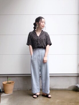 i  mariさん（レディース・158cm）の夏コーディネート