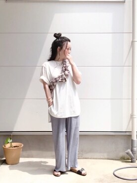 i  mariさん（レディース・158cm）の夏コーディネート